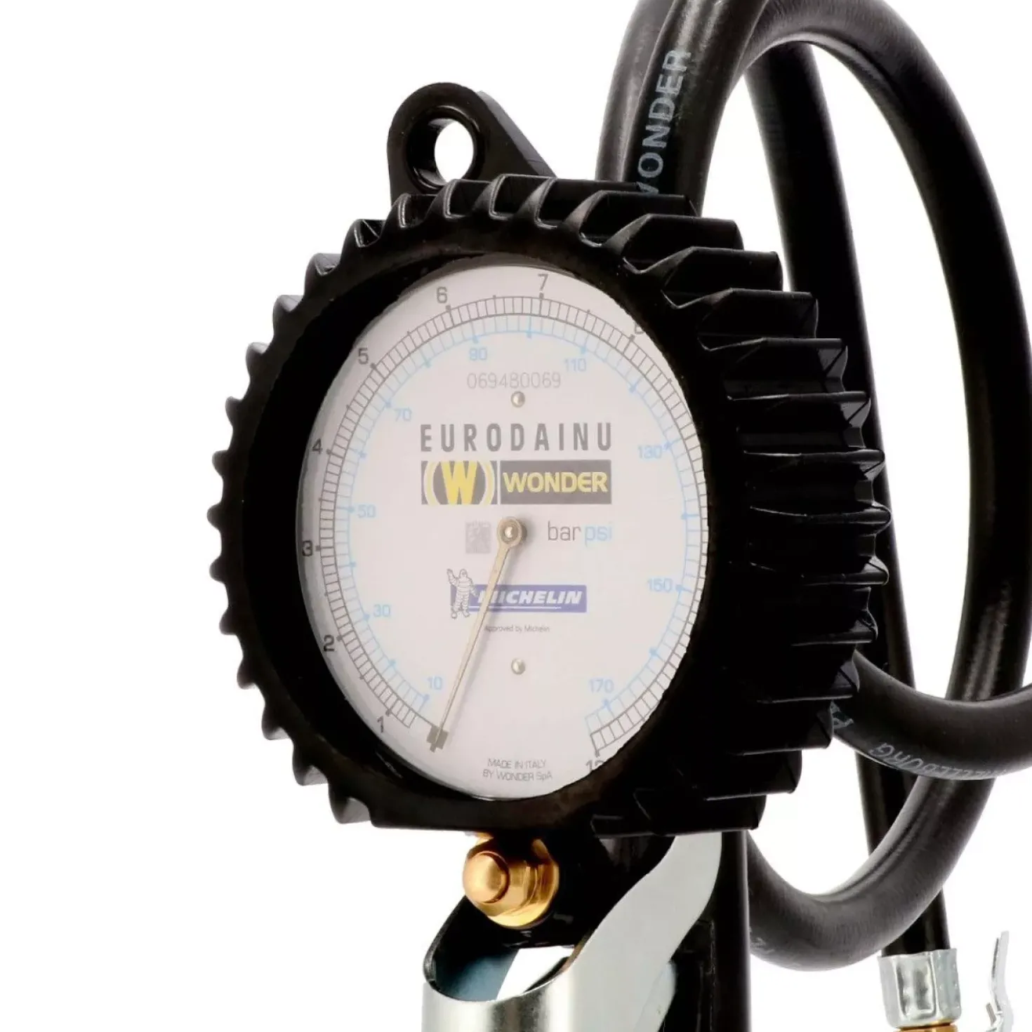 Airpress 42070 - Bandenpomp Michelin geijkt 1,5 m slang 15 bar