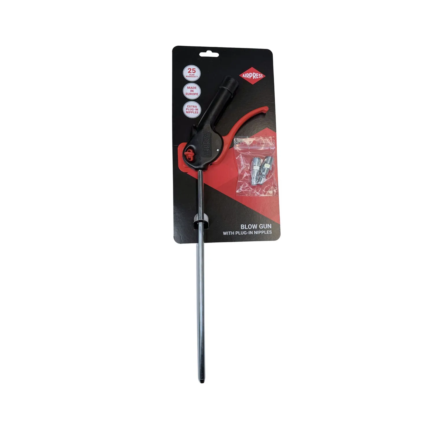 Airpress 4300006 Blaaspistool Classic - 30cm - 16bar - 380L/min - incl. insteeknippels