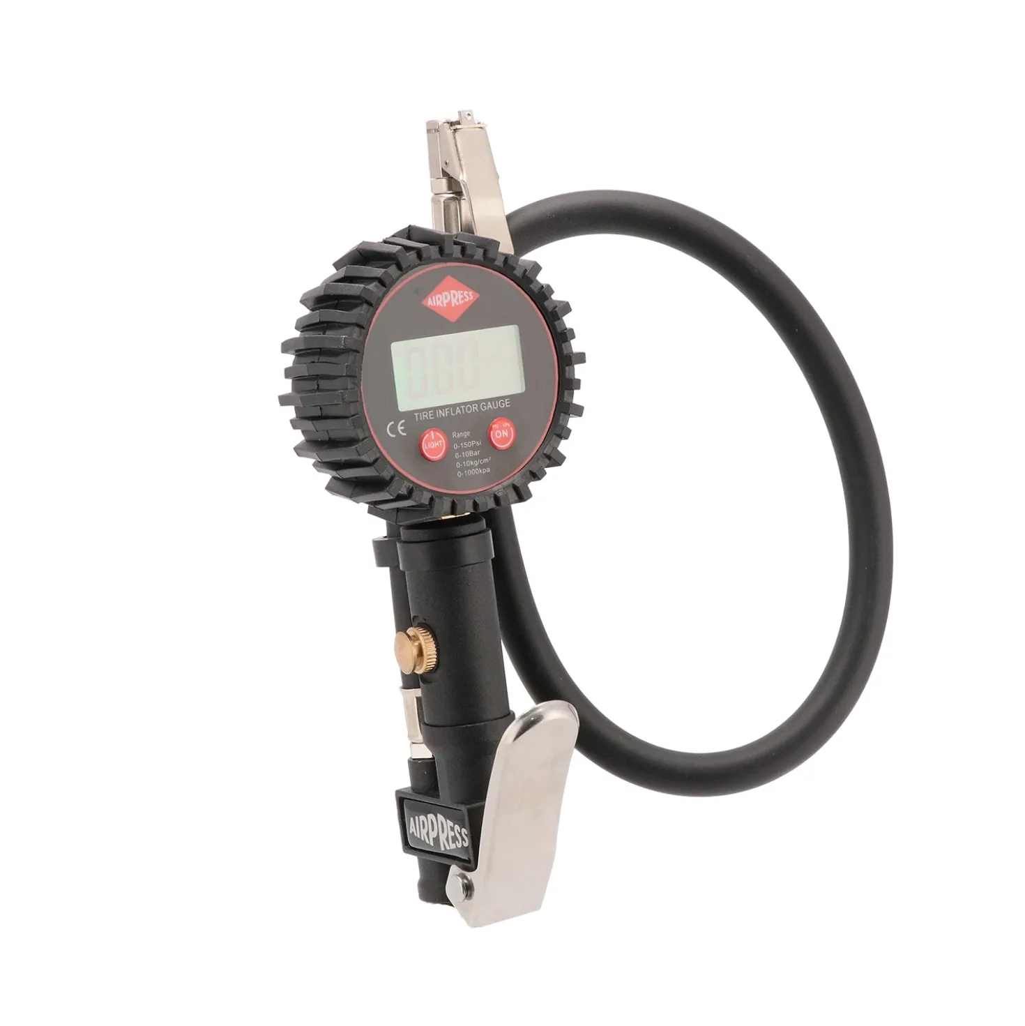Airpress Digitale Bandenpomp - 10 bar - 60cm