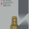 Airpress 4311552 - Insteeknippel 1/4" Euro inwendig
