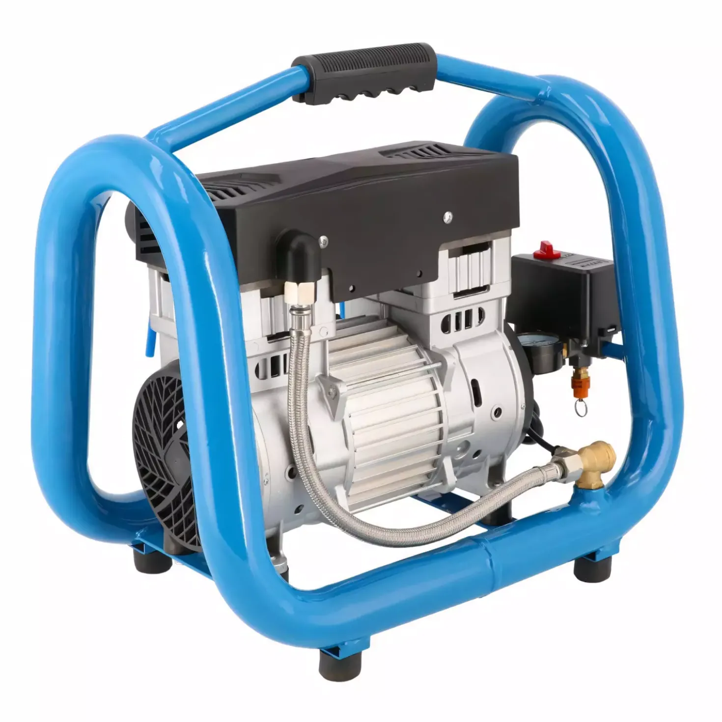 Airpress LMO 4-170 stille Compressor - Olievrij - 10 bar - 90 l/min - 4L
