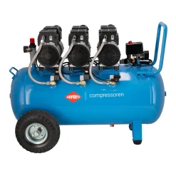 Airpress LMO 90-380 stille olievrije Compressor - 8 bar - 280 l/min - 90L