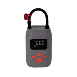 Airpress 36951 Mini olievrije en stille accu compressor met powerbank en zaklamp LMO 25 - 8 bar - 25 l/min - 4000 mAh - 5V