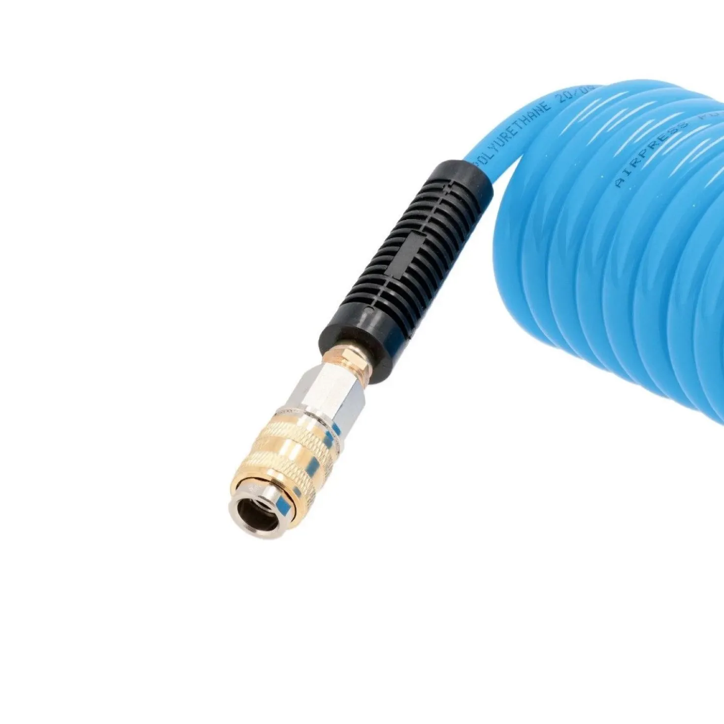 Airpress 4304225 Spiraalslang - PU - 10 bar - 8 x 12mm - 7,5m