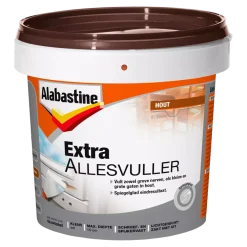 Alabastine Extra Allesvuller Hout - Pasta - Wit - 500ml