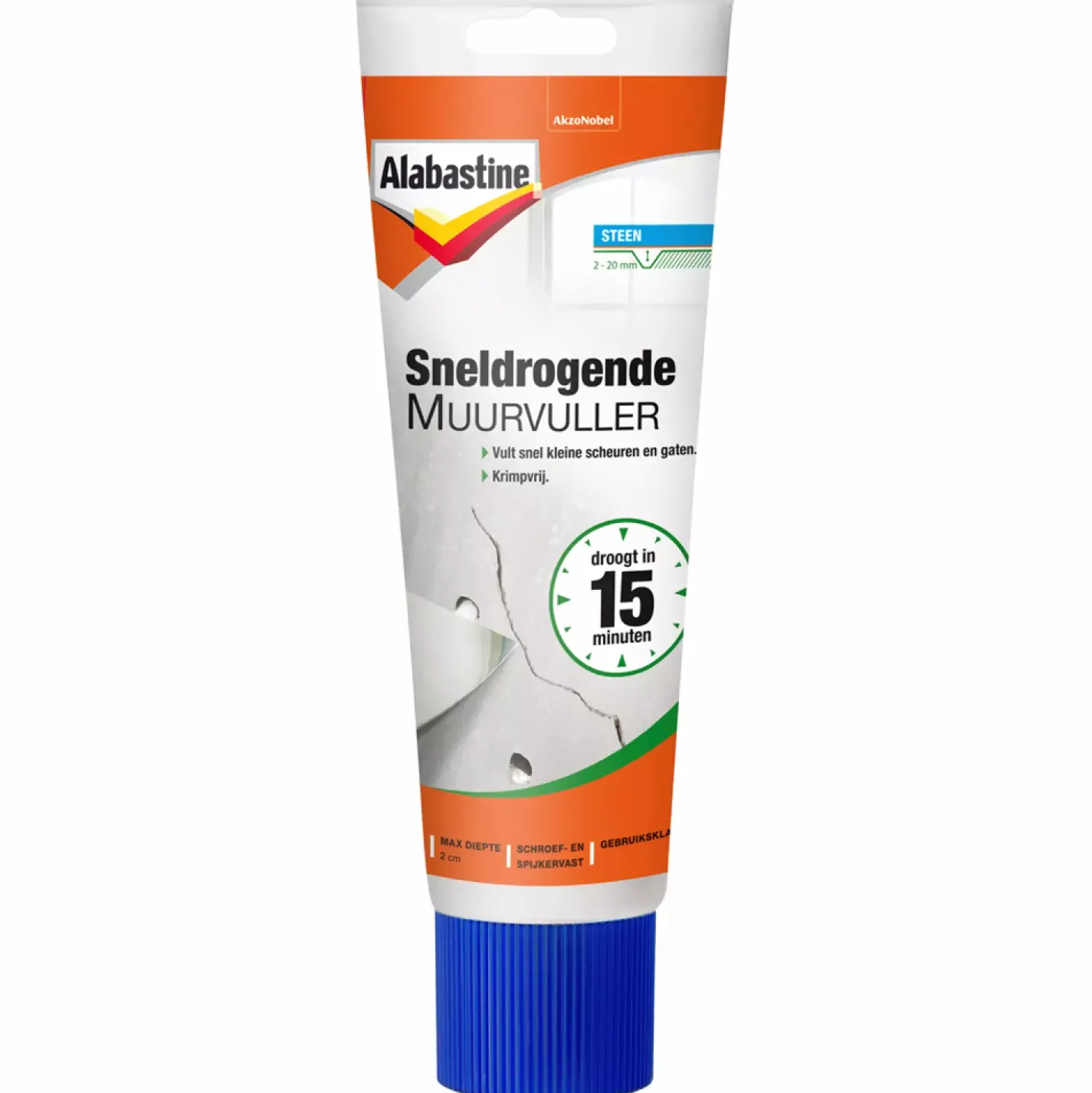 Alabastine Sneldrogende muurvuller - Tube - 330g