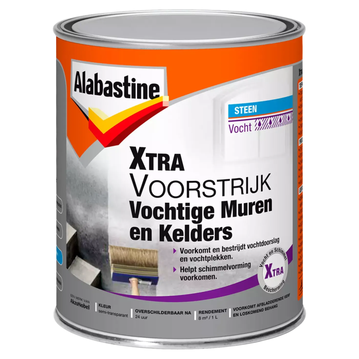 Alabastine Xtra Voorstrijk Vochtige Muren en Kelders