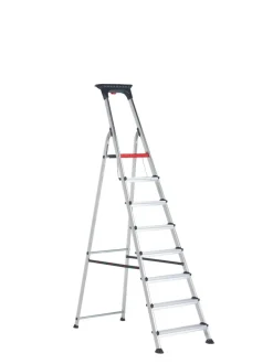 Altrex Double Decker Huishoudtrap - Aluminium - 8 treden - max. werkhoogte 3,65m