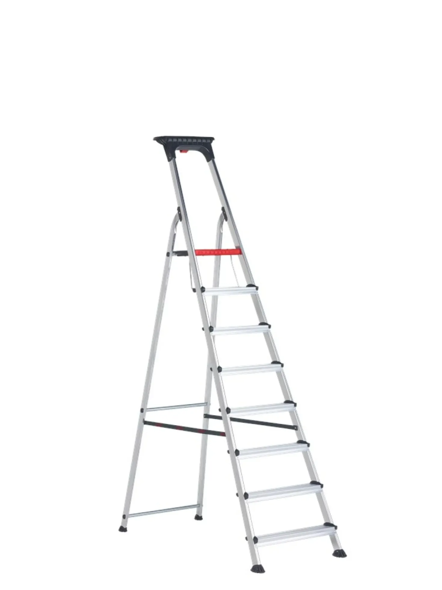 Altrex Double Decker Huishoudtrap - Aluminium - 8 treden - max. werkhoogte 3,65m