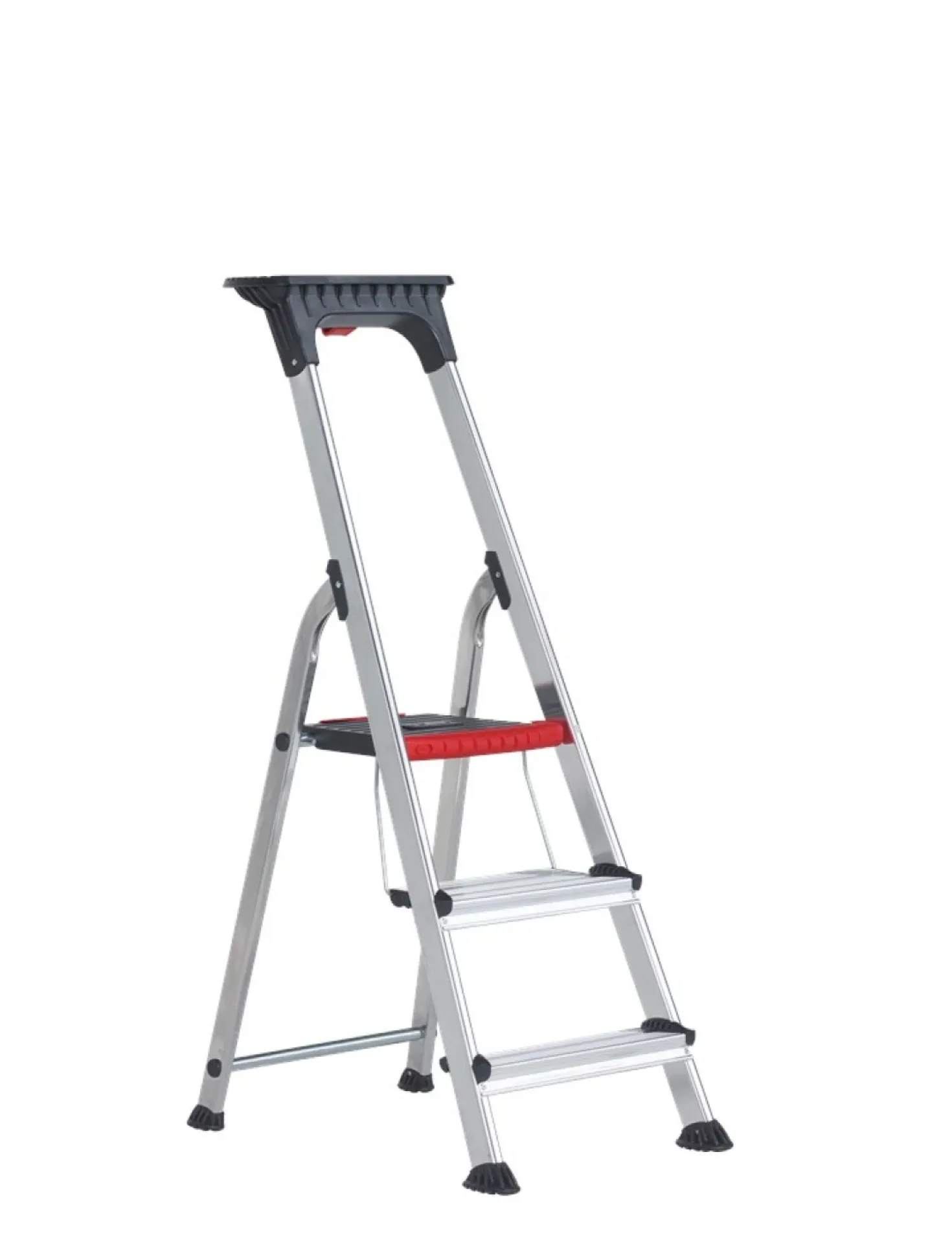 Altrex Double Decker Huishoudtrap - Aluminium - 3 treden - max. werkhoogte 2,6m