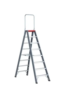 Altrex Falco FDO 8 Dubbele trap - Aluminium met coating - 2 x 8 treden - max. werkhoogte 3,9m