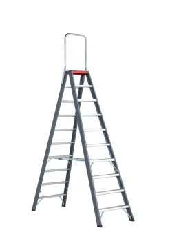 Altrex Falco FDO 10 Dubbele trap - Aluminium met coating - 2 x 10 treden - max. werkhoogte 4,35m