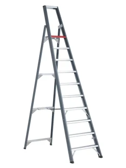 Altrex Falco FEO 10 Trap - Enkel - Aluminium met coating - 10 treden - max. werkhoogte 4,35m