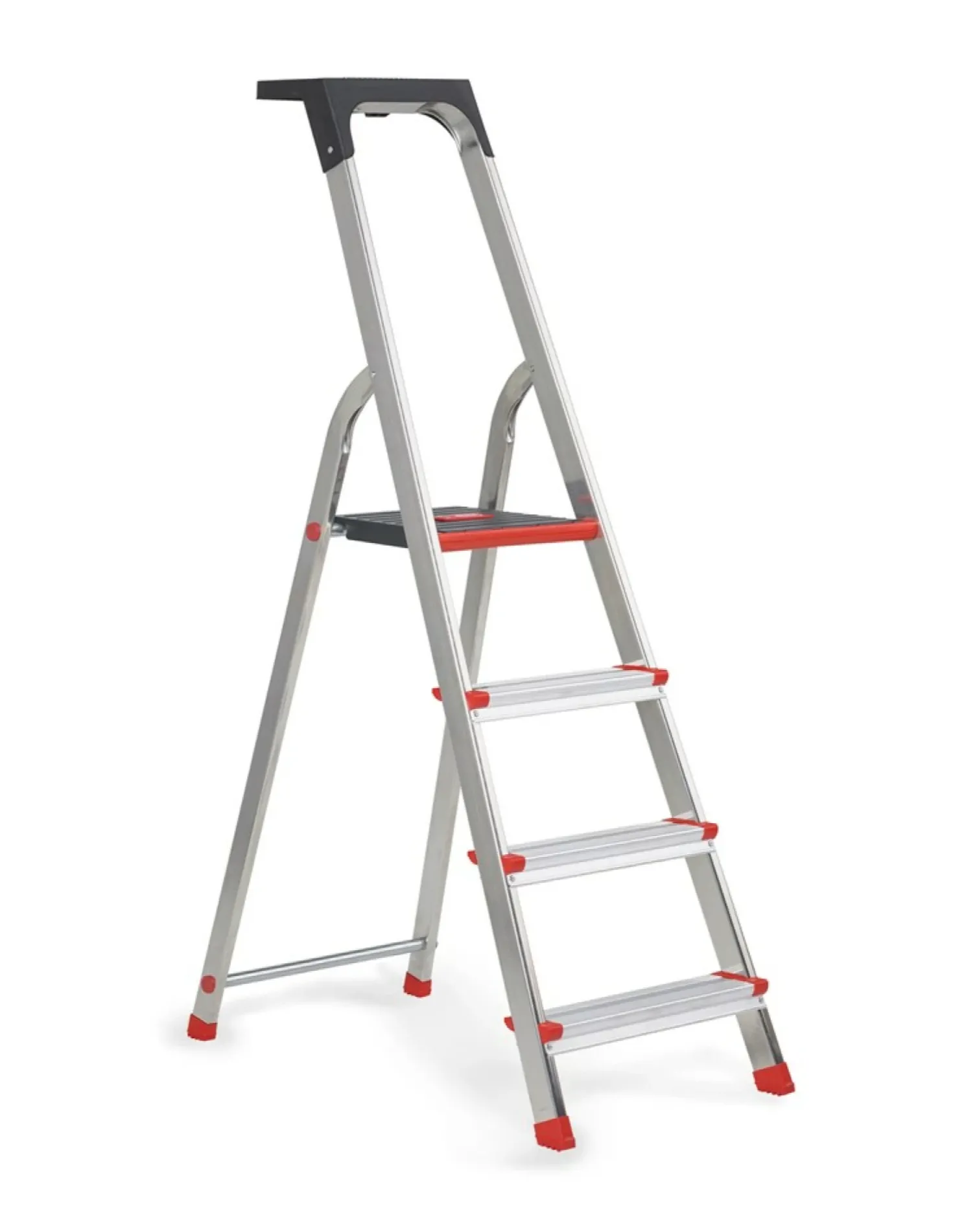 Altrex Lima Huishoudtrap - Aluminium - 4 treden - max. werkhoogte 2,8m