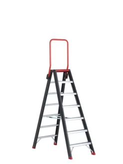 Altrex Taurus TDO 7 Dubbele trap - Aluminium met coating - 2 x 7 treden - max. werkhoogte 3,65m