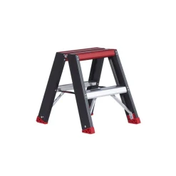 Altrex Taurus TDO 2 Dubbele trap - Aluminium met coating - 2 x 2 treden - max. werkhoogte 2,5m