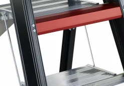 Altrex Taurus TGB 4 Trap - Enkel - Aluminium met coating - 4 treden - max. werkhoogte 2,95m