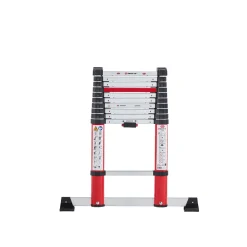Altrex TL Smart Up Go Telescoopladder - Aluminium - 1 x 11 sporten - max. werkhoogte 4,2m - met stabiliteitsbalk