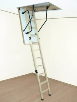 Altrex Woodytrex De Luxe 3-delige Zoldertrap - Hout - 120 x 70cm