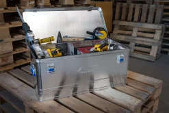 Alutec BASIC 80 Aluminium kist - 38 x 77,5 x 32 cm