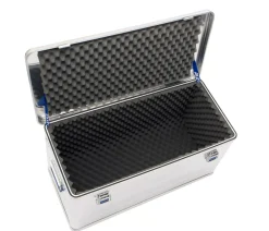Alutec COMFORT 92 Aluminium kist met plukschuim - 38,5 x 78 x 39,8 cm