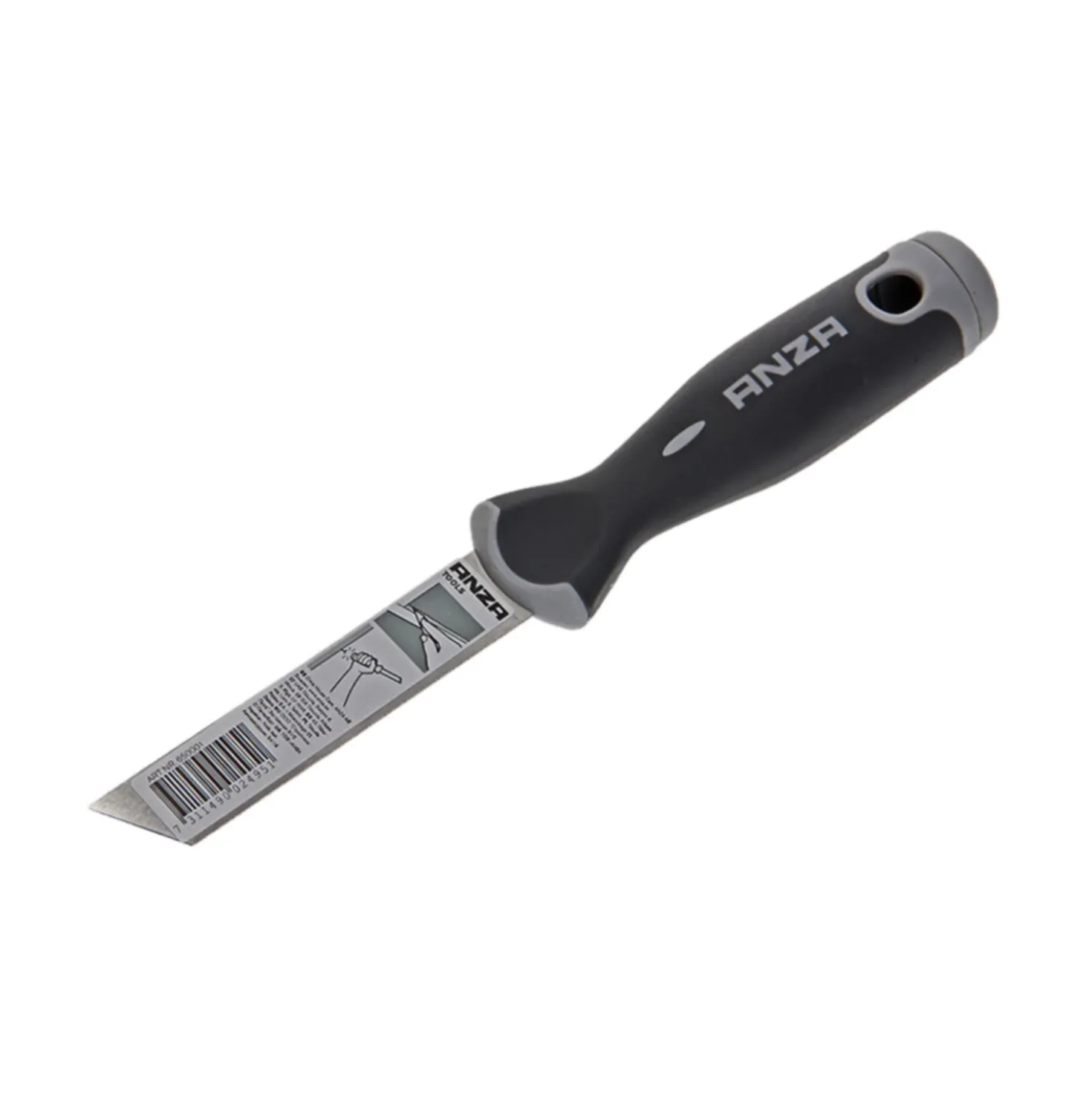 Anza PRO Stopverfmes softgrip