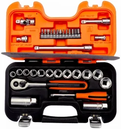 Bahco S330 33-delige Dopsleutelset - 1/4'' 3/8''