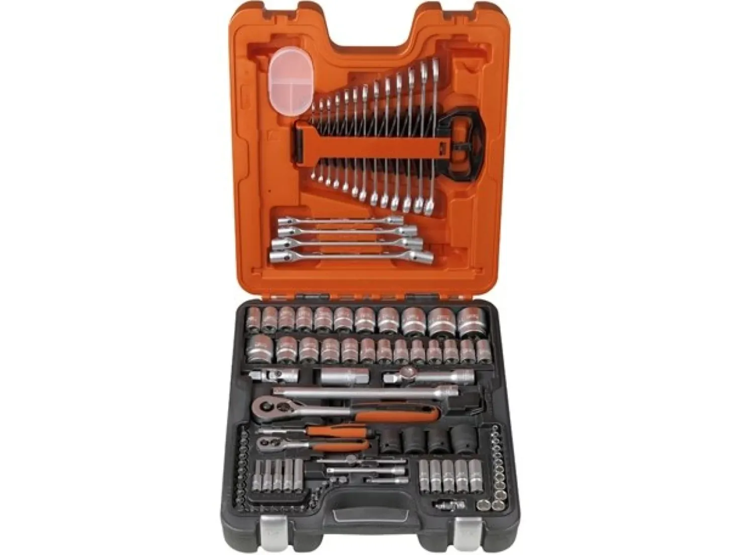 Bahco S106 106-delige Dopsleutelset - 1/4'' en 1/2''