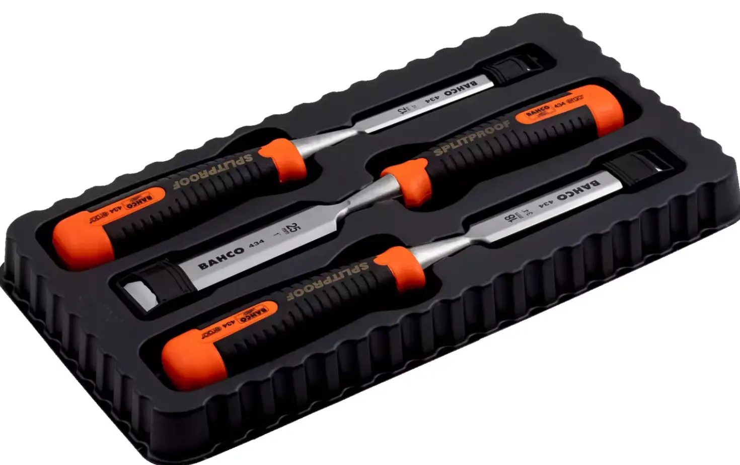 Bahco 434-S3-EUR 3 delige beitel set
