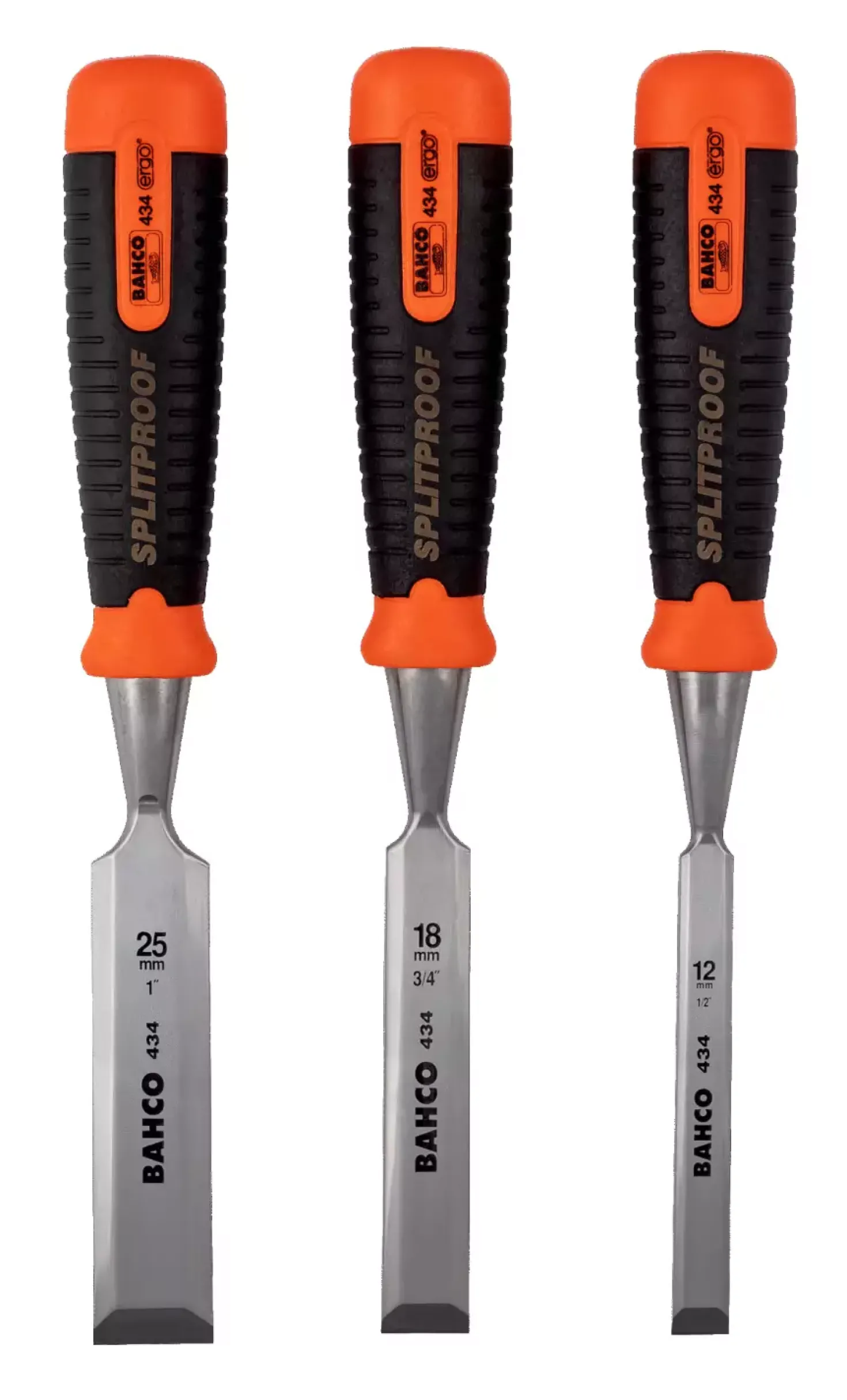 Bahco 434-S3-EUR 3 delige beitel set