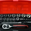 Bahco SL25 Ratel doppen/ bitset - 25 delig - 1/4"