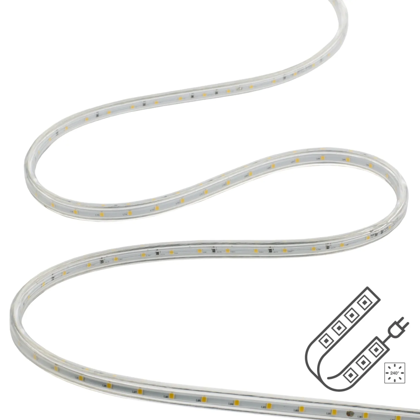 Bailey 146507 RoBust LED Lichtslang tweezijden in haspel - IP65 - 840Lm/m - 20m