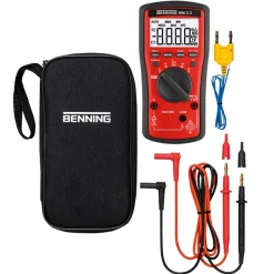 Benning 2-3 Digitale Multimeter TRUE RMS - AC/DC 1000V & 10A - CAT III 1000V / CAT IV 600V