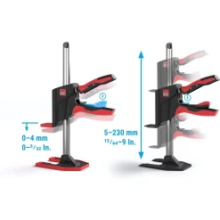 Bessey BEYCEPS BEY23 Montagehulp - tot 180kg hefvermogen - 5-230mm