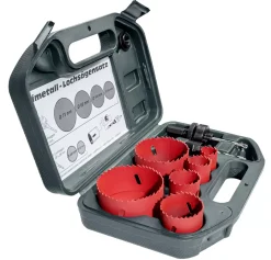 Brüder Mannesmann 44100 8-delige Gatenzaag set in koffer