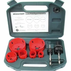 Brüder Mannesmann 44100 8-delige Gatenzaag set in koffer