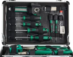 Brüder Mannesmann 29067 Gereedschapset in aluminium koffer - 90-delig