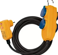 Brennenstuhl 1168720010 Adapterkabel FI IP44 met contactdozenblok - H07RN-F 3G1,5 - 5m