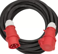 Brennenstuhl 1167320250 CEE Verlengsnoer IP44 - 25m - 5-polig - H07RN-F 5G6,0 - zwart