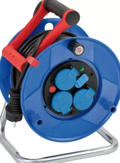 Brennenstuhl 1218584600 Garant kabelhaspel IP44 met USB - 25m - N05V3V3-F 3G1,5