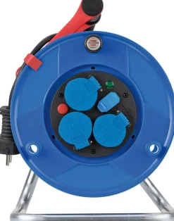 Brennenstuhl 1218584600 Garant kabelhaspel IP44 met USB - 25m - N05V3V3-F 3G1,5