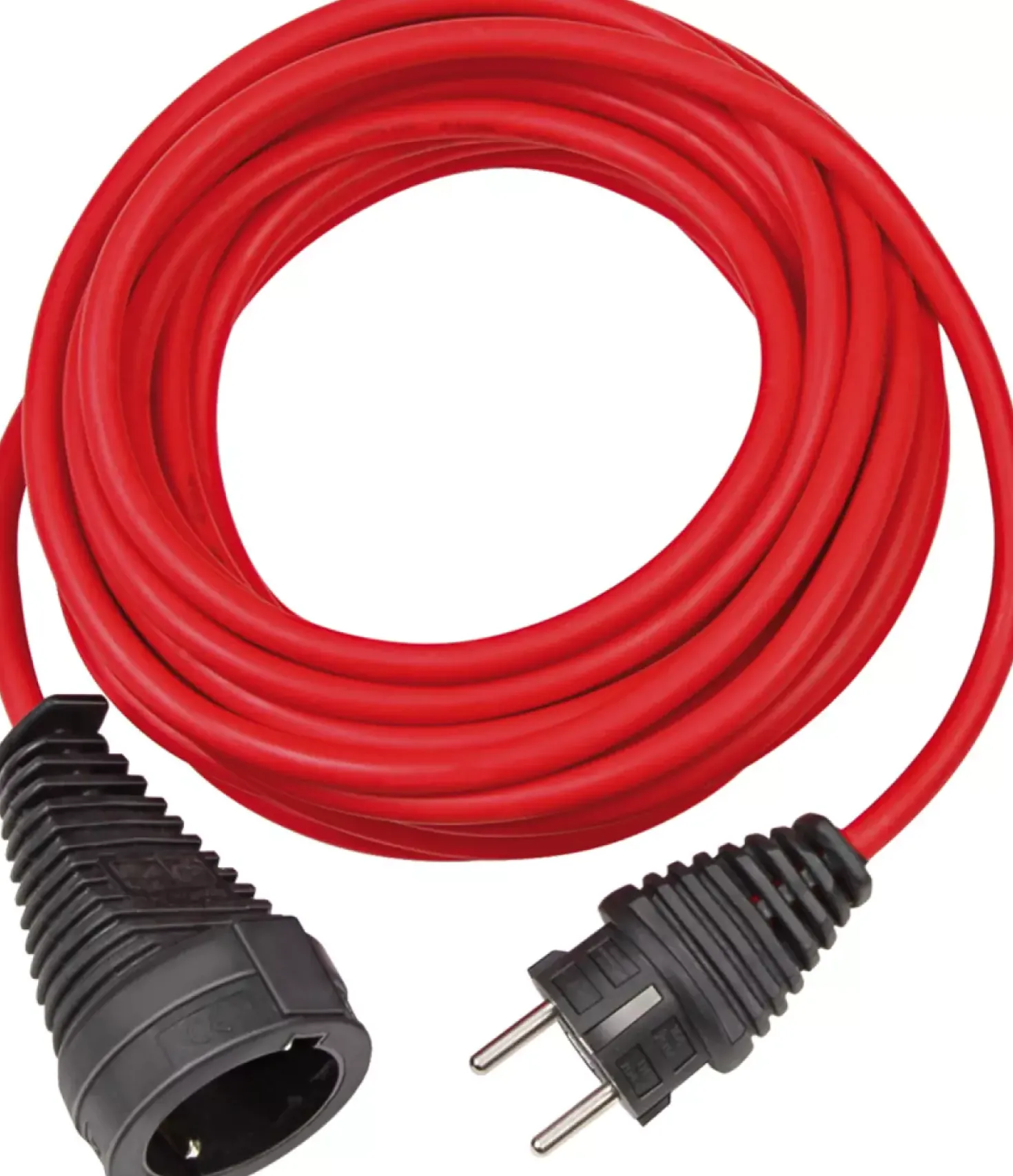 Brennenstuhl 1167460 Kwaliteits kunststof verlengsnoer rood - H05VV-F 3G1,5 - 10m