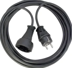 Brennenstuhl 1165430 Kwaliteits kunststof verlengsnoer zwart - H05VV-F 3G1,5 - 3m