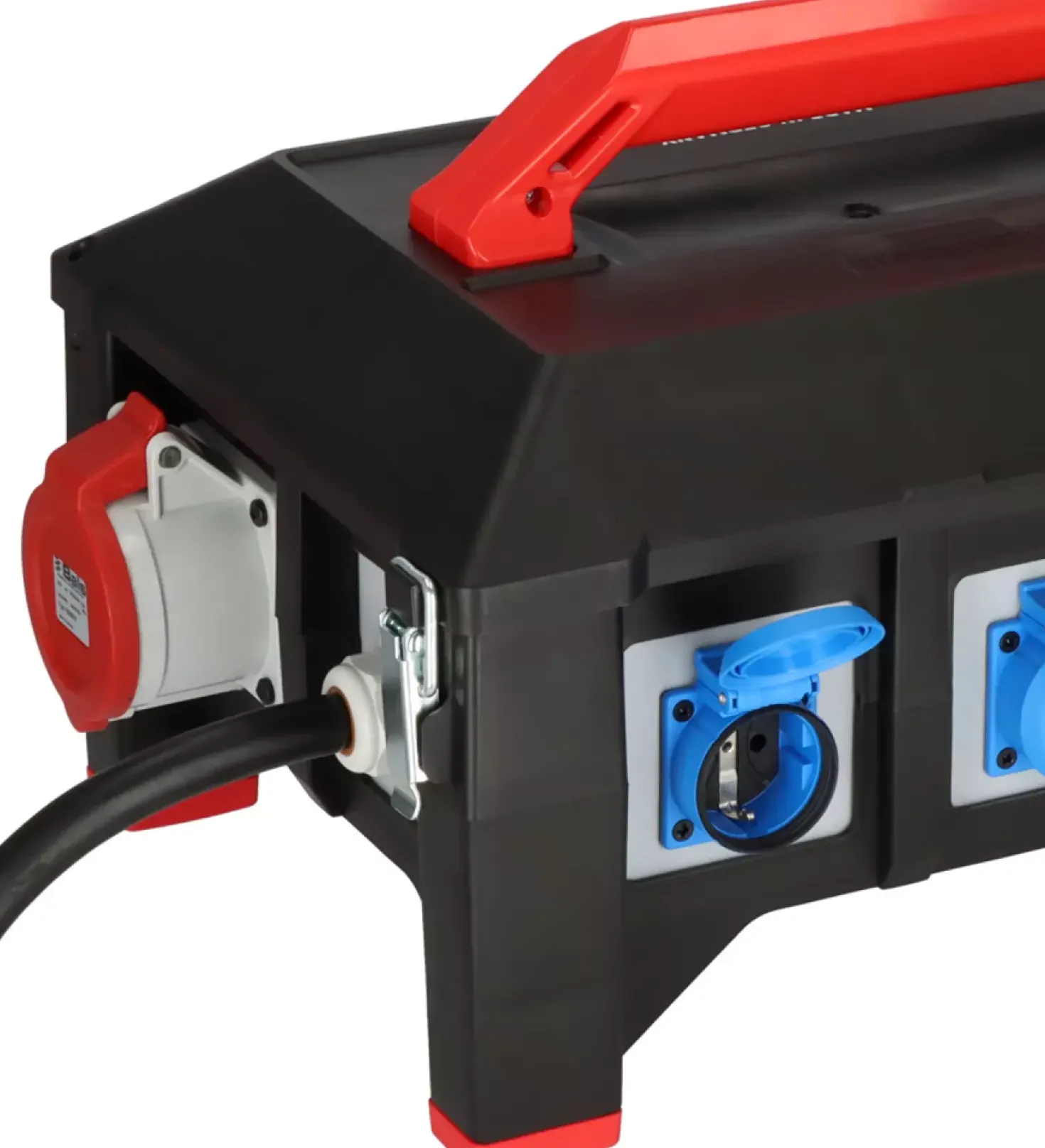 Brennenstuhl Professional BSV 5-32A rubber stroomverdeler - H07RN-F5G6.0 CEE32A+2x16A, 6x230V - 2m