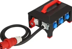 Brennenstuhl Professional BSV 5-63A rubber stroomverdeler - H07RN-F 5G16,0 1xCEE32A+2x16A, 6x230V - 2m
