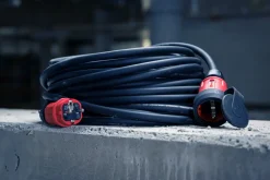 Brennenstuhl Professional VN 2200 Verlengsnoer H07RN-F 3G2,5 - IP44 - 25m - Zwart