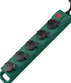 Brennenstuhl 1159910215 5 Voudige tuinstekkerdoos - 5m