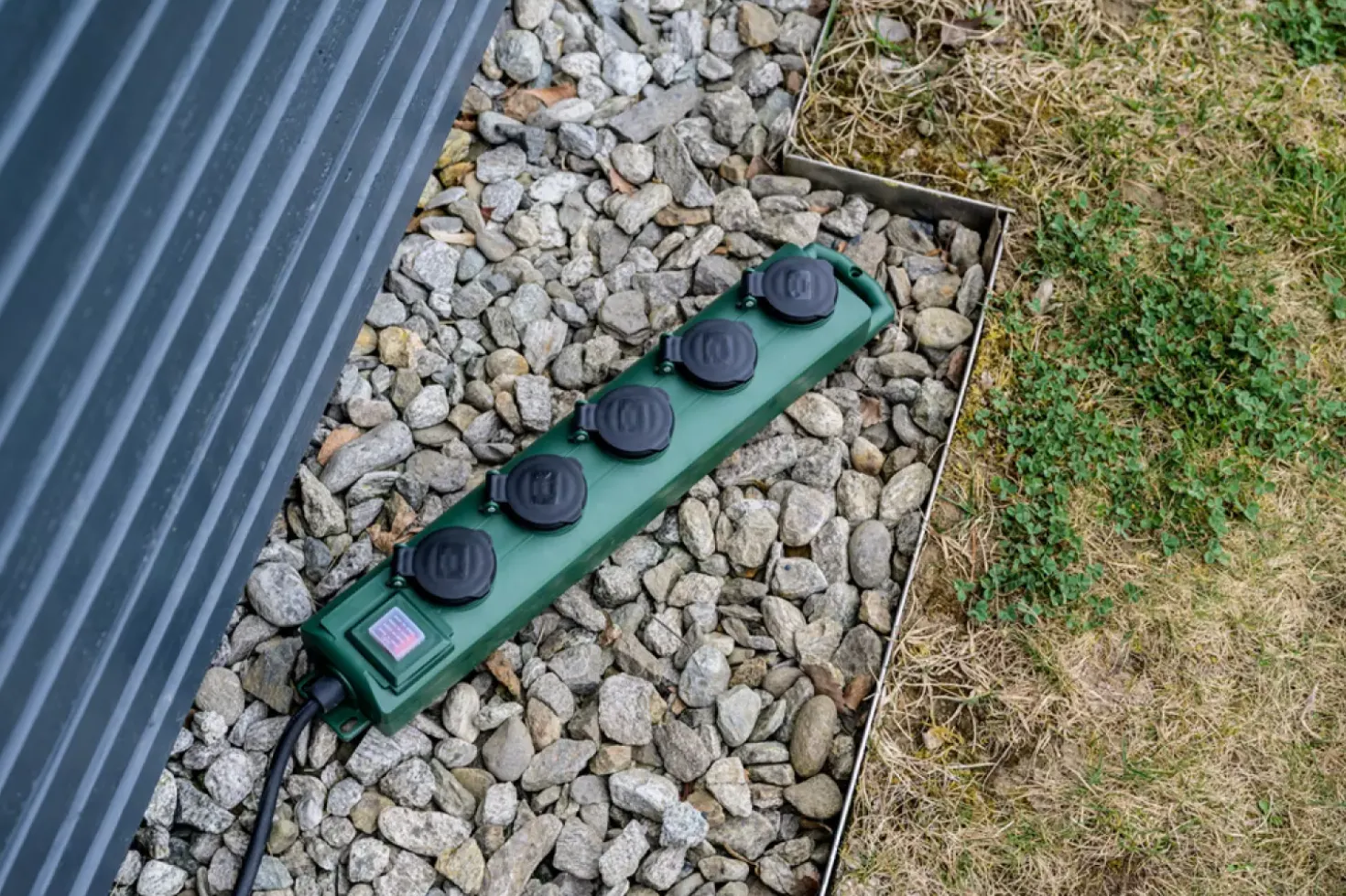 Brennenstuhl 1159910215 5 Voudige tuinstekkerdoos - 5m