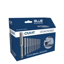 Carat Blue diamond tegelboorset Ø 8 mm - 10st