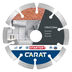 Carat CES1509000 Diamantzaagblad voor droogzagen - 150 x 22,23mm - Universeel